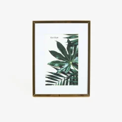 Marco de fotos de metal dorado 10x15cm^Casa Viva New