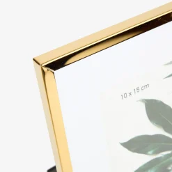 Marco de fotos de metal dorado 10x15cm^Casa Viva New