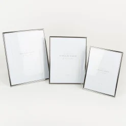 Marco de fotos de metal plateado Kilim 10x15cm^Casa Viva New