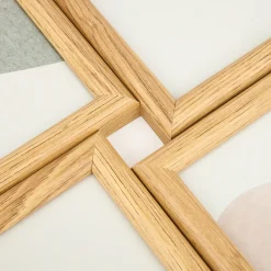 Marco de madera con 4 fotos de 10x15cm^Casa Viva Outlet