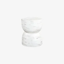 Mesa auxiliar de madera de mango Sontra Ø40x50cm Clau&Chloe^Casa Viva Best