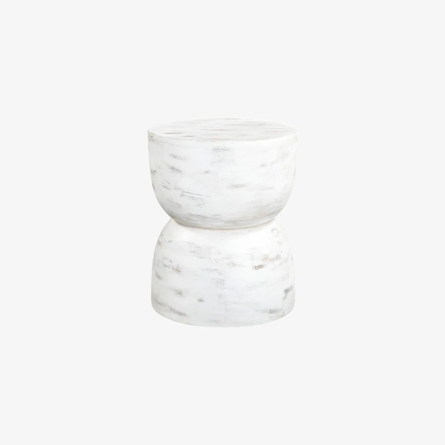 Mesa auxiliar de madera de mango Sontra Ø40x50cm Clau&Chloe^Casa Viva Best