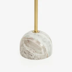 Mesa auxiliar de mármol beige Kern Ø35x58cm Clau&Chloe^Casa Viva Hot