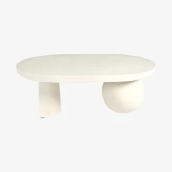 Mesa de centro de madera de mango Beca 107x71x38cm Clau&Chloe^Casa Viva Best