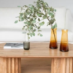 Mesa de centro de madera de acacia Mumbai 120x63x35cm Clau&Chloe^Casa Viva