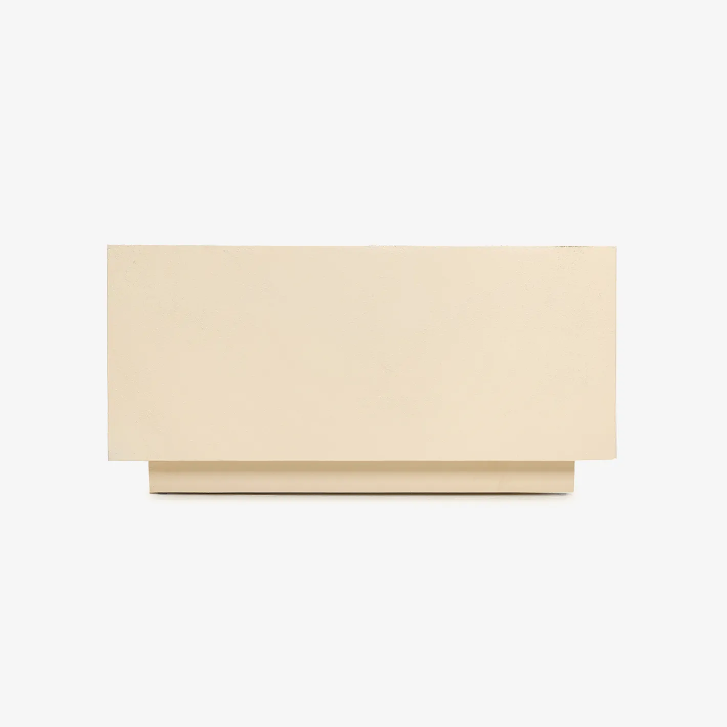 Mesa de centro de microcemento Kurli 80x80x40 Clau&Chloe^Casa Viva Online