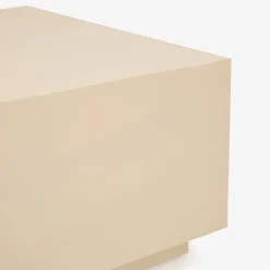 Mesa de centro de microcemento Kurli 80x80x40 Clau&Chloe^Casa Viva Online