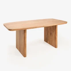 Mesa de comedor de madera de acacia 180x90x77cm Clau&Chloe^Casa Viva Sale