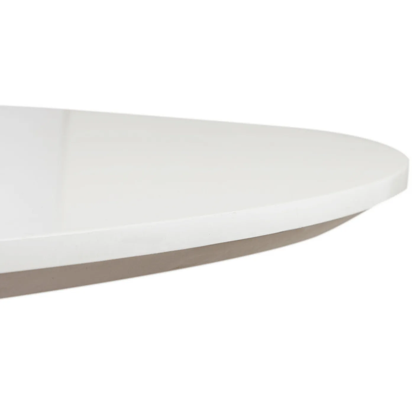 Mesa de comedor de madera redonda blanca Leisure Ø80x75cm^Casa Viva Hot