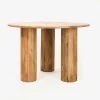 Mesa de comedor de madera de acacia Siba Ø120x77cm Clau&Chloe^Casa Viva Best