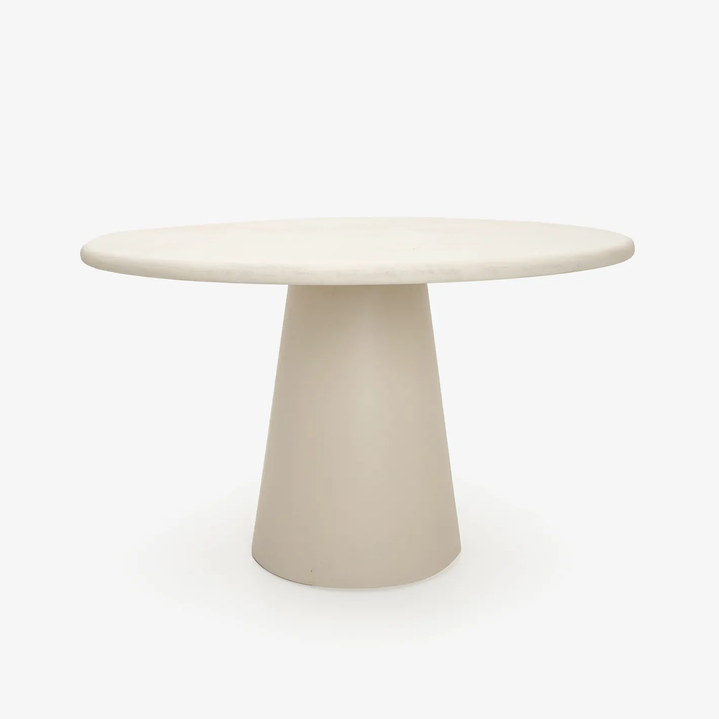 Mesa de comedor de microcemento Kurli Ø120x75cm Clau&Chloe^Casa Viva Best