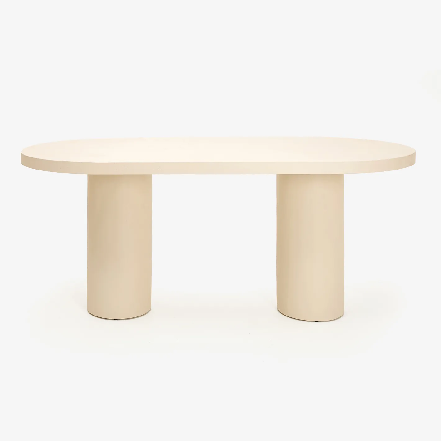 Mesa de comedor de microcemento Kurli 180x90x76cm Clau&Chloe^Casa Viva Hot