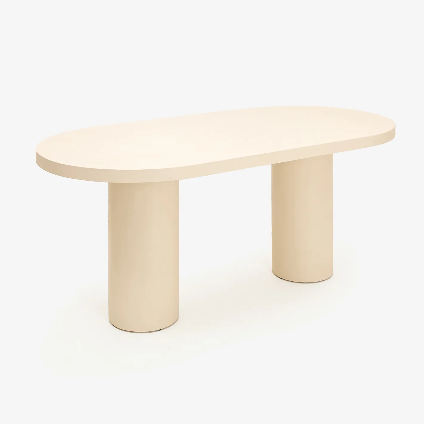 Mesa de comedor de microcemento Kurli 180x90x76cm Clau&Chloe^Casa Viva Hot