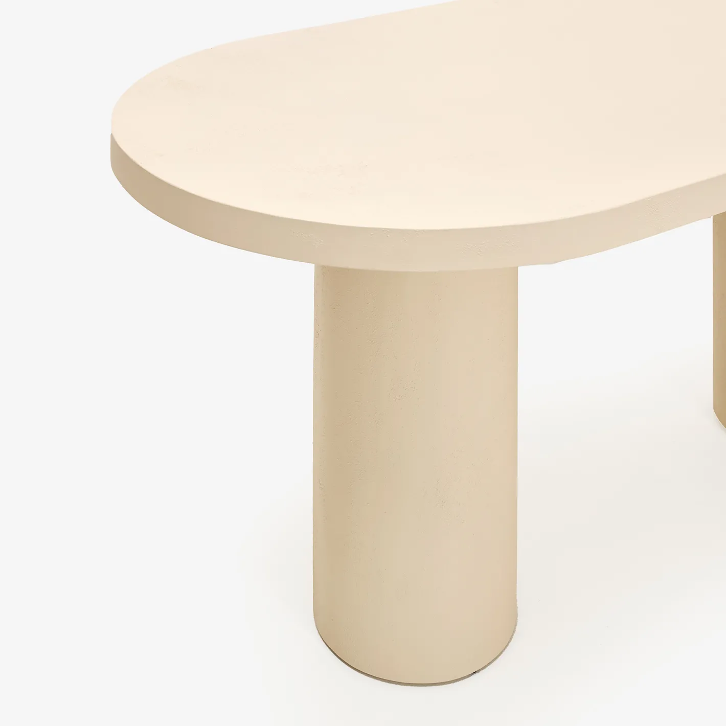 Mesa de comedor de microcemento Kurli 180x90x76cm Clau&Chloe^Casa Viva Hot