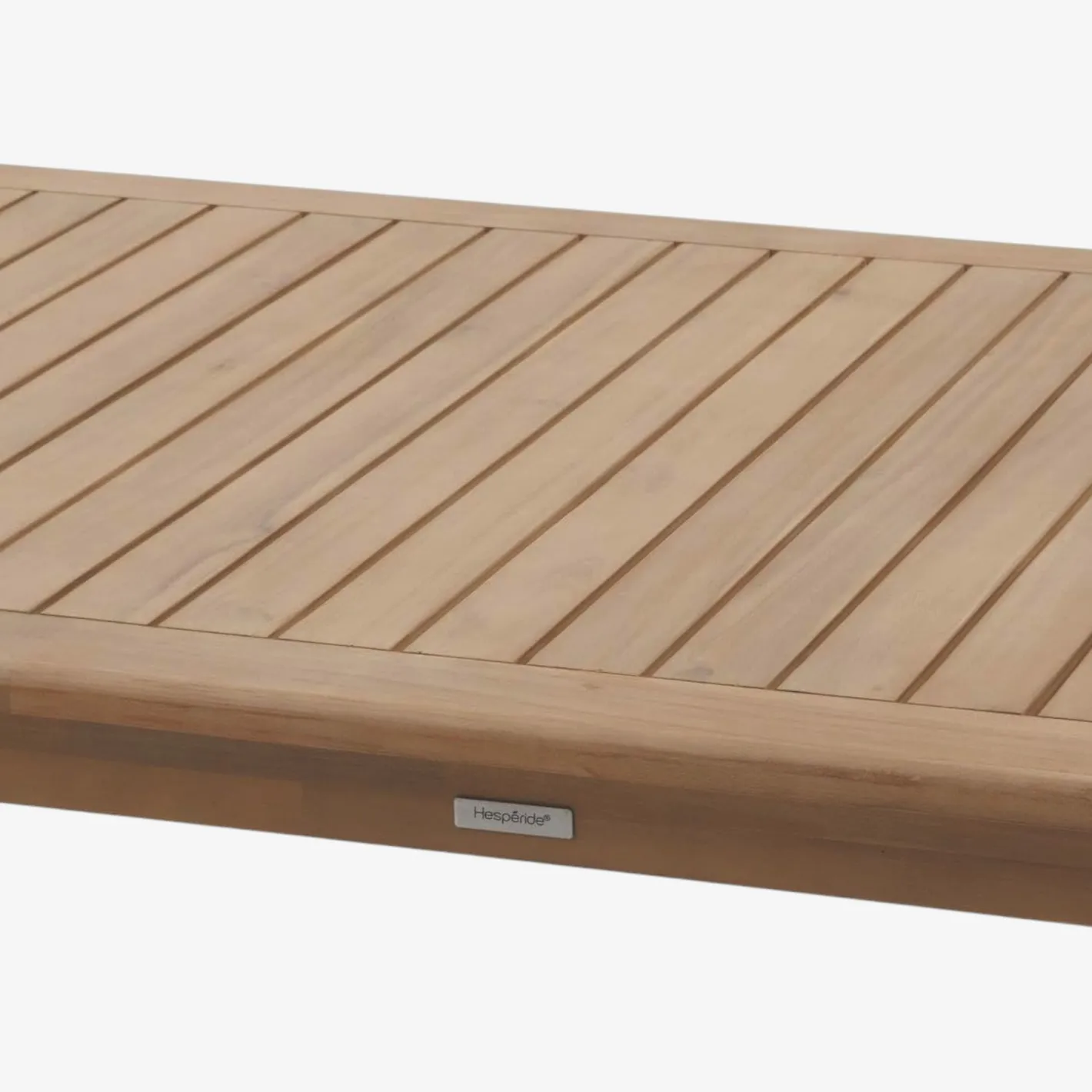 Mesa de jardín de madera de acacia Cervino 210x100x77cm^Casa Viva Outlet