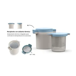 Molde de Kéfir & Yogurt de silicona - Lékué^Casa Viva Best