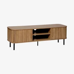 Mueble de TV de madera DM Valote 140x40x46cm^Casa Viva Outlet