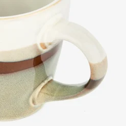 Mug de cerámica beige Sotres 41cl Ø9,5x10,2cm^Casa Viva New