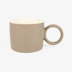 Mug de cerámica gris Grade 42cl Clau&Chloe^Casa Viva Sale