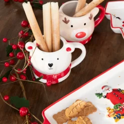 Mug de dolomita Oso 7,5cm^Casa Viva Best