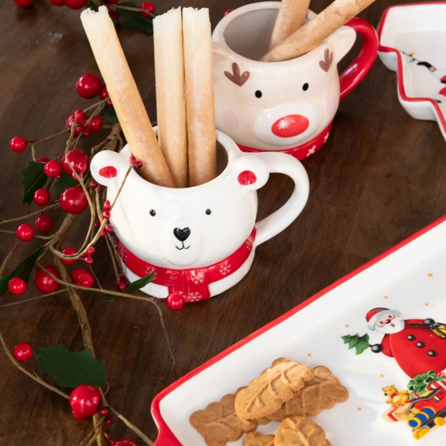 Mug de dolomita Oso 7,5cm^Casa Viva Best