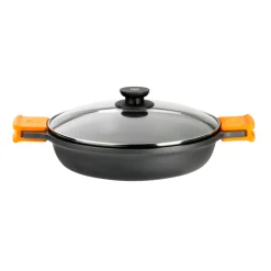 NO WEB - Cacerola baja de aluminio fundido con tapa Efficient de Bra Ø28cm^Casa Viva Hot