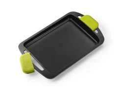 Plancha lisa de aluminio fundido antiadherente apta para inducción Foodie 40x28cm - BRA^Casa Viva Outlet