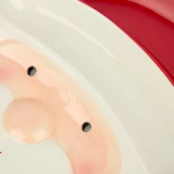 Plato de dolomita Santa Claus 31x23x3,5cm^Casa Viva