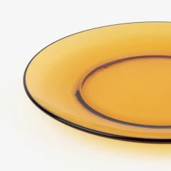 Plato de postre de vidrio opal Lys Ambar Duralex Picardie Ø19cm^Casa Viva
