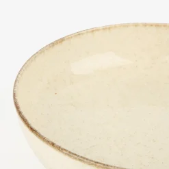 Plato hondo de porcelana marfil Olite Ø19cm^Casa Viva Hot