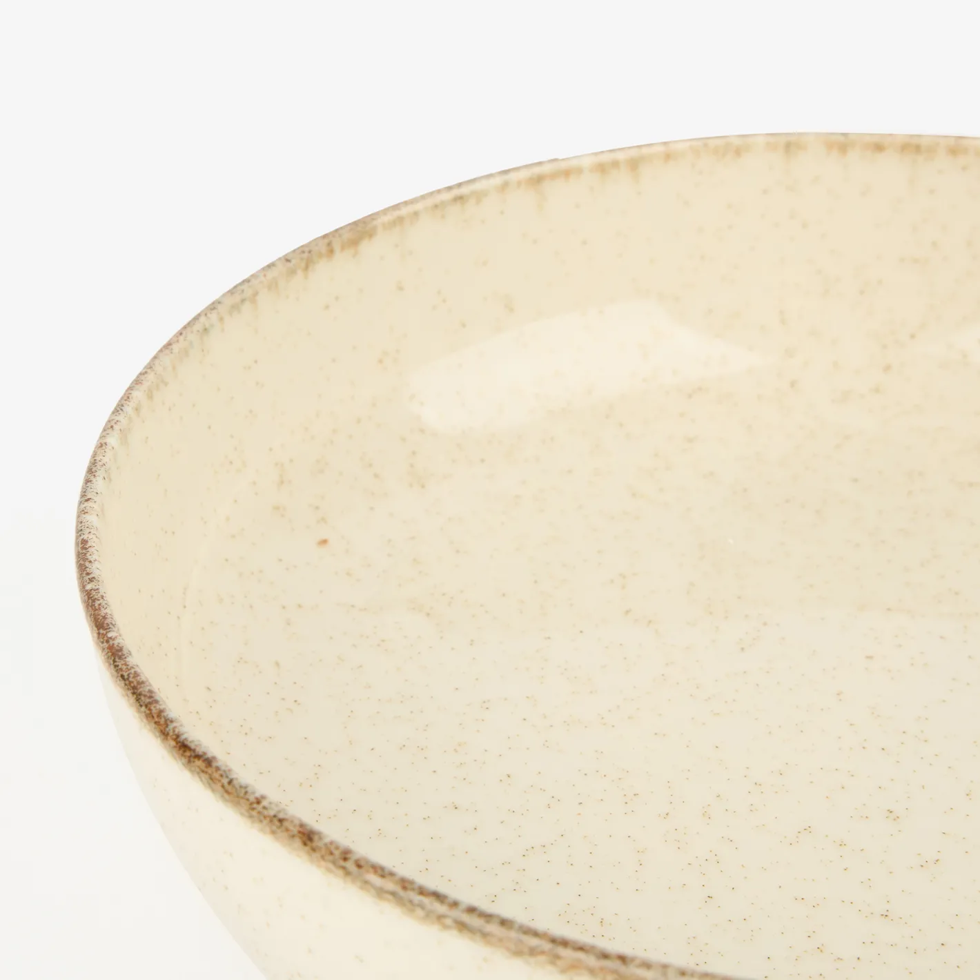 Plato hondo de porcelana marfil Olite Ø19cm^Casa Viva Hot