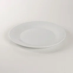 Plato llano blanco de porcelana Basic 27cm^Casa Viva Sale