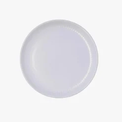 Plato postre de cerámica gris Ø20cm Bari^Casa Viva Online