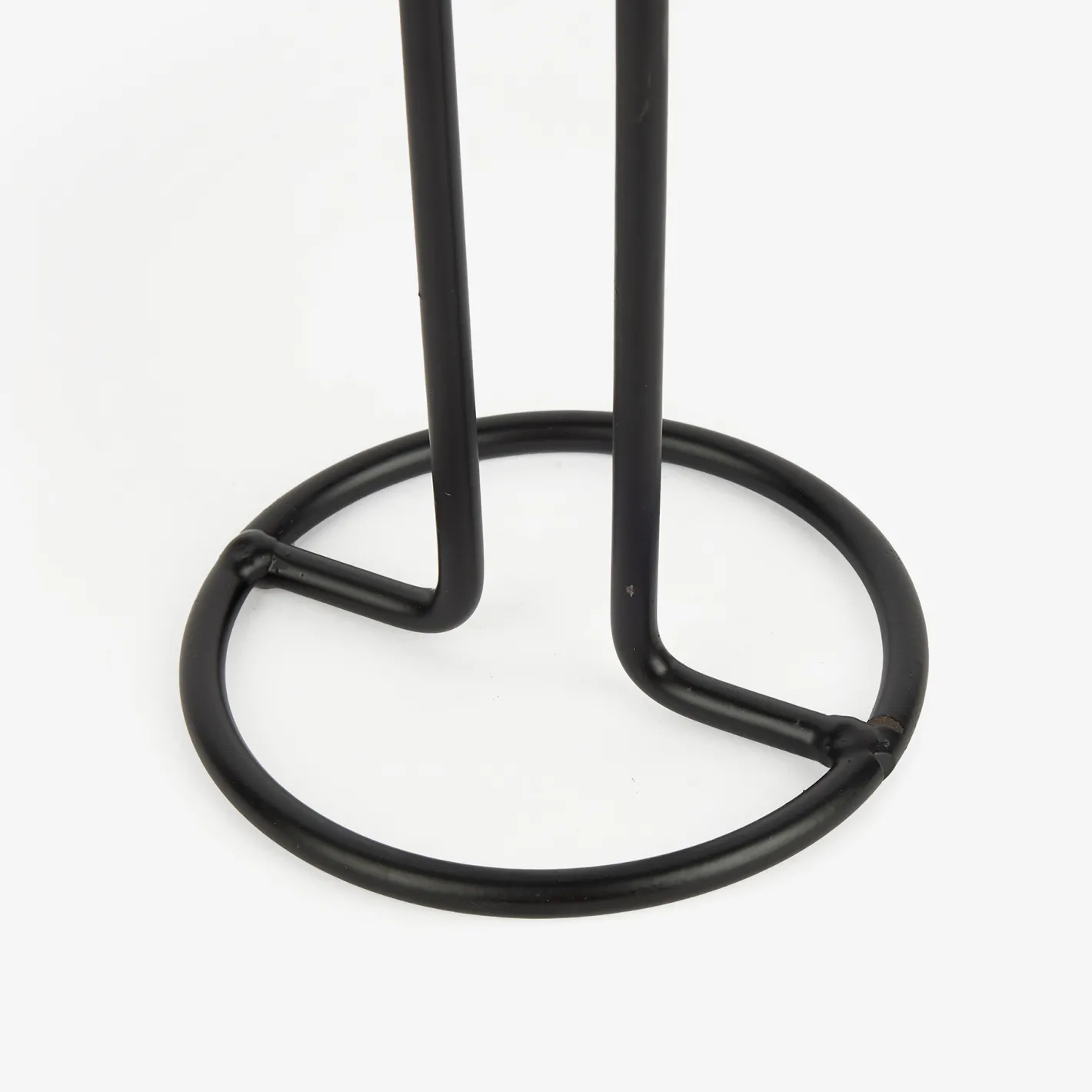 Portarollos de cocina de metal negro Ø13x33cm^Casa Viva Discount