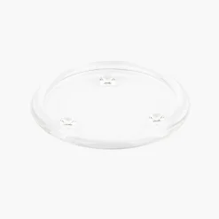 Portavelas de cristal Osian Ø13cm^Casa Viva Outlet