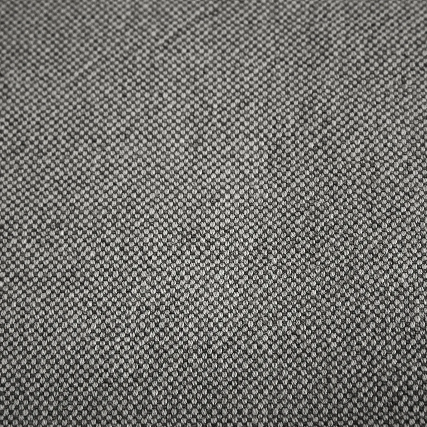 Puf de lino gris Aiden 95x95x45cm Clau&Chloe^Casa Viva New