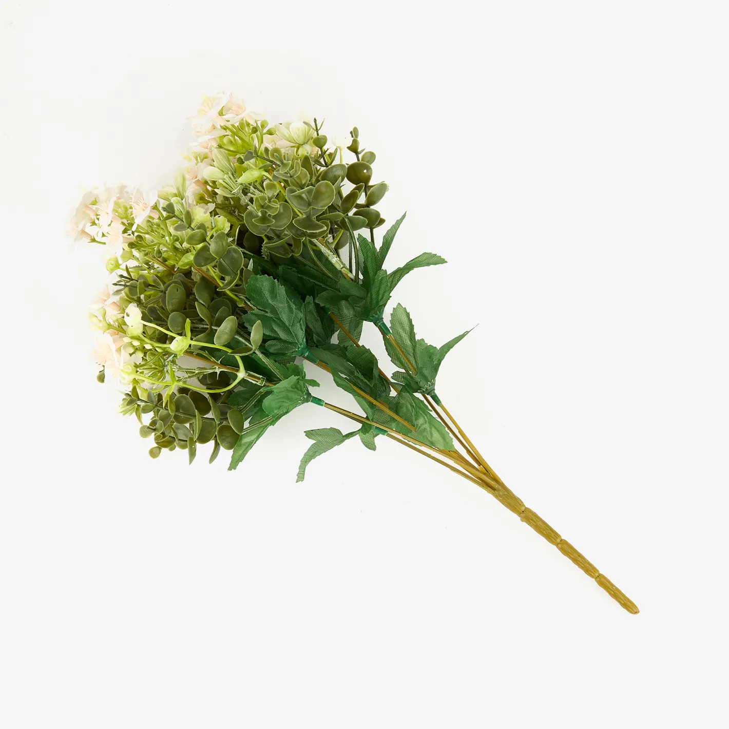 Ramo de flores pequeñas artificiales blanco 40cm^Casa Viva Best