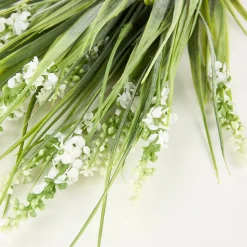 Ramo lavanda artificial blanco 30cm^Casa Viva Clearance