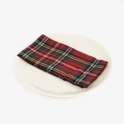 Servilleta roja Tartán 45x45cm^Casa Viva Hot