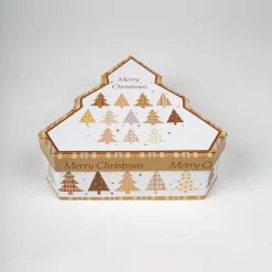 Set de 6 bolas decorativas doradas Árboles 7,5cm^Casa Viva New