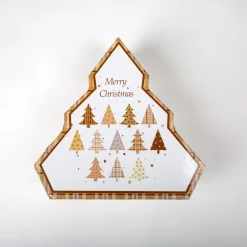 Set de 6 bolas decorativas doradas Árboles 7,5cm^Casa Viva New