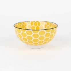 Set de 4 boles de porcelana en varios colores Okinawa Ø13cm^Casa Viva Discount