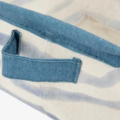 Set de 3 cestas de rayas azules Blue^Casa Viva Sale