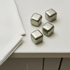Set de 4 cubitos de acero inoxidable^Casa Viva New
