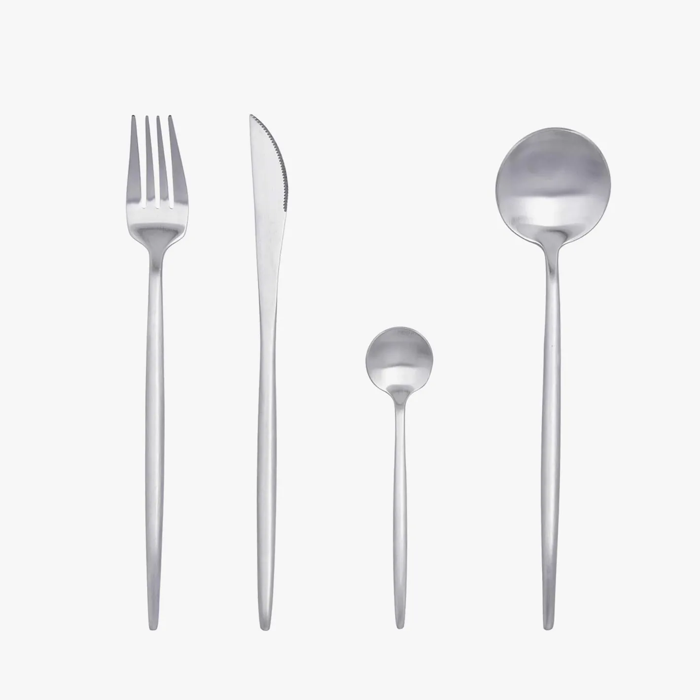 Set de 6 cucharas de mesa de acero inoxidable 19cm Sira^Casa Viva New