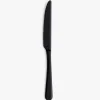 Set de 12 cuchillos de mesa de acero inoxidable negro 24cm Zafra^Casa Viva Sale