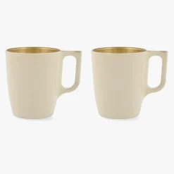 Set de 2 mugs de vidrio 25cl Nieve^Casa Viva Online
