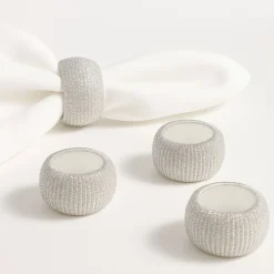 Set de 4 servilleteros Arian Ø6cm^Casa Viva Outlet