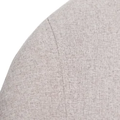 Set de 2 sillas de comedor con reposabrazos de metal beige Caleb 52x53x77cm^Casa Viva Best