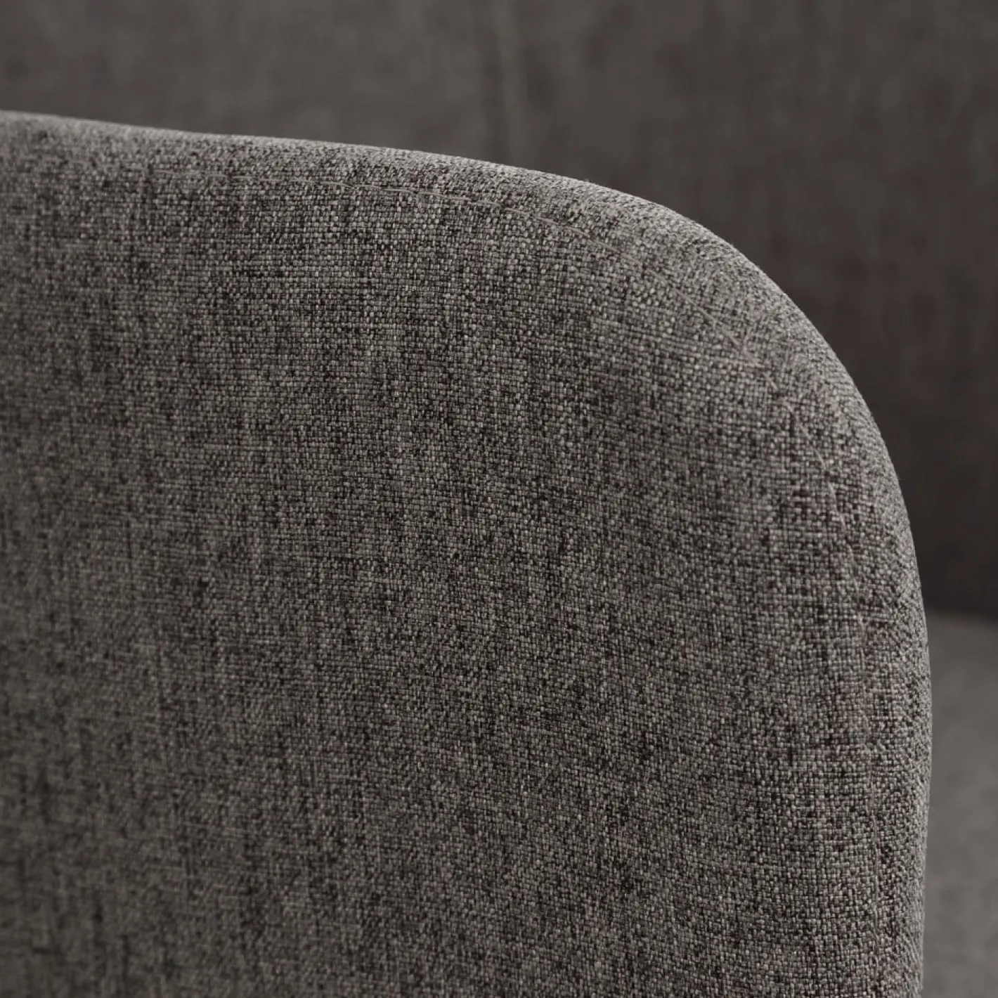 Set de 2 sillas de comedor con reposabrazos de metal gris Caleb 52x53x77cm^Casa Viva New